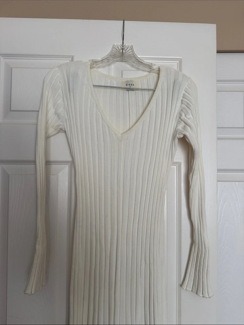 Dissh White Reign Maxi Dress XS